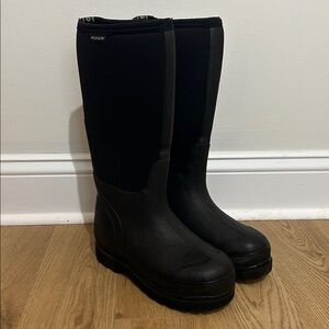 Bogs Rancher Waterproof Boot Black Size men’s 5 women’s 7.5 EU 38